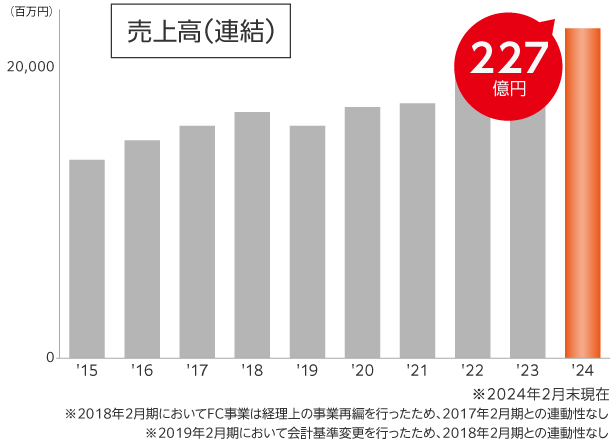 売上高（国内）