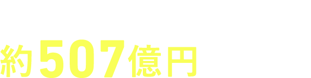 グループ売上高約507億円に成長